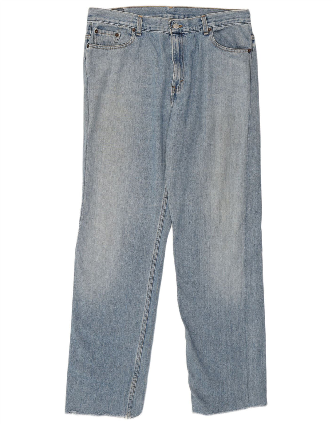 LEVI'S Womens 577 Low Waist Loose Jeans US 16 2XL W38 L33 Blue Cotton