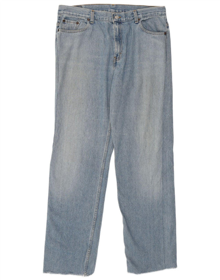 LEVI'S Womens 577 Low Waist Loose Jeans US 16 2XL W38 L33 Blue Cotton