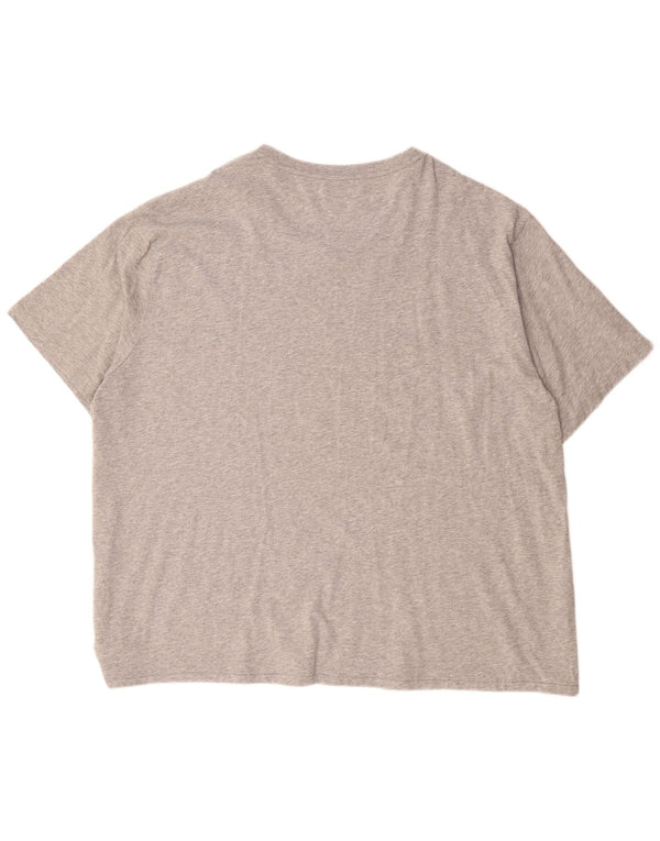 Polo Ralph Lauren Mens Graphic T-Shirt Top 4XL Grey Cotton