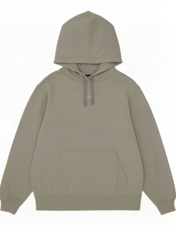 Nike Womens Loose Fit Hoodie Jumper UK 10 Small Green Cotton