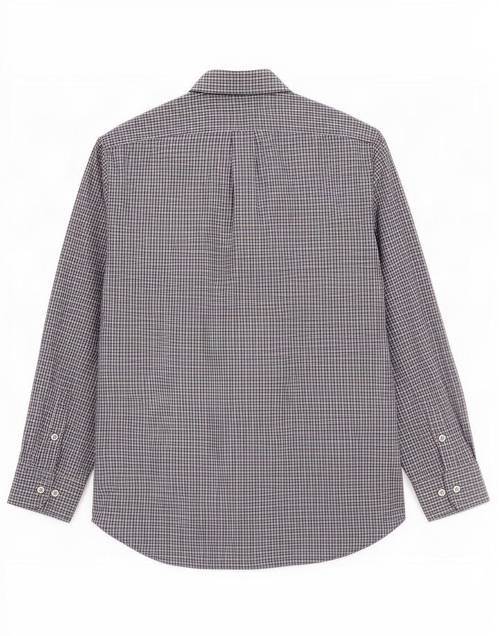 Marlboro Classics Mens Regular Fit Shirt 2XL Blue Gingham