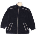 Campagnolo Womens Fleece Jacket UK 14 Medium Navy Blue