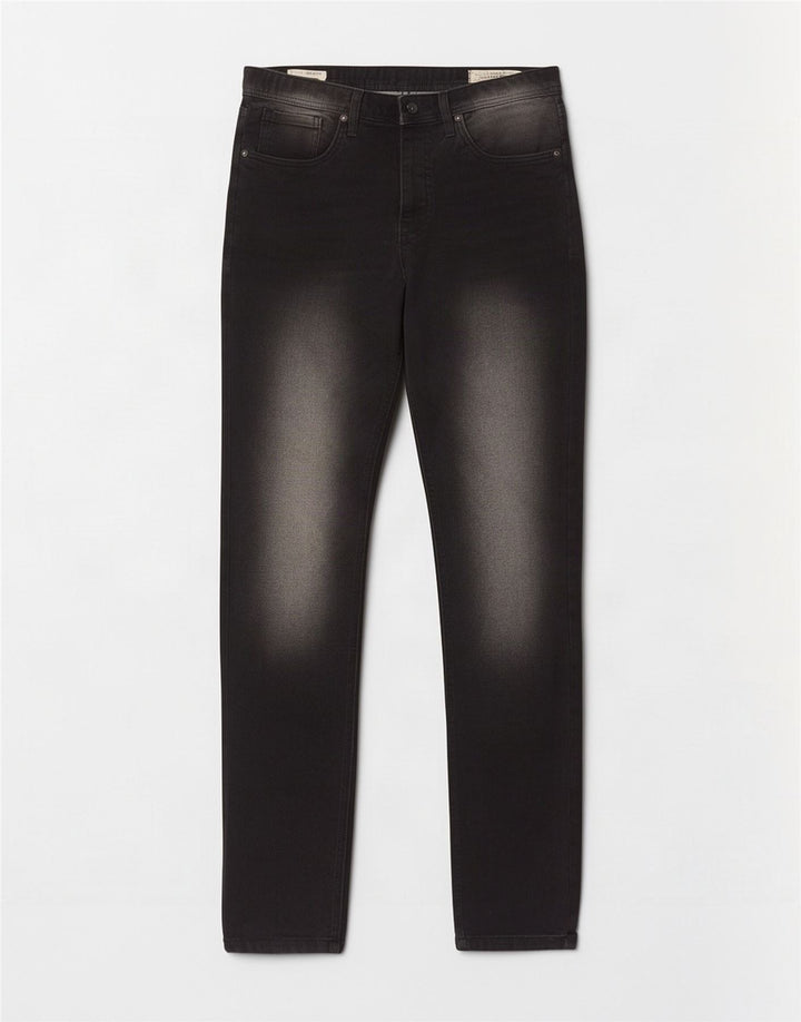 Jack & Jones Mens GLENN Slim Jeans W32 L34 Black Cotton