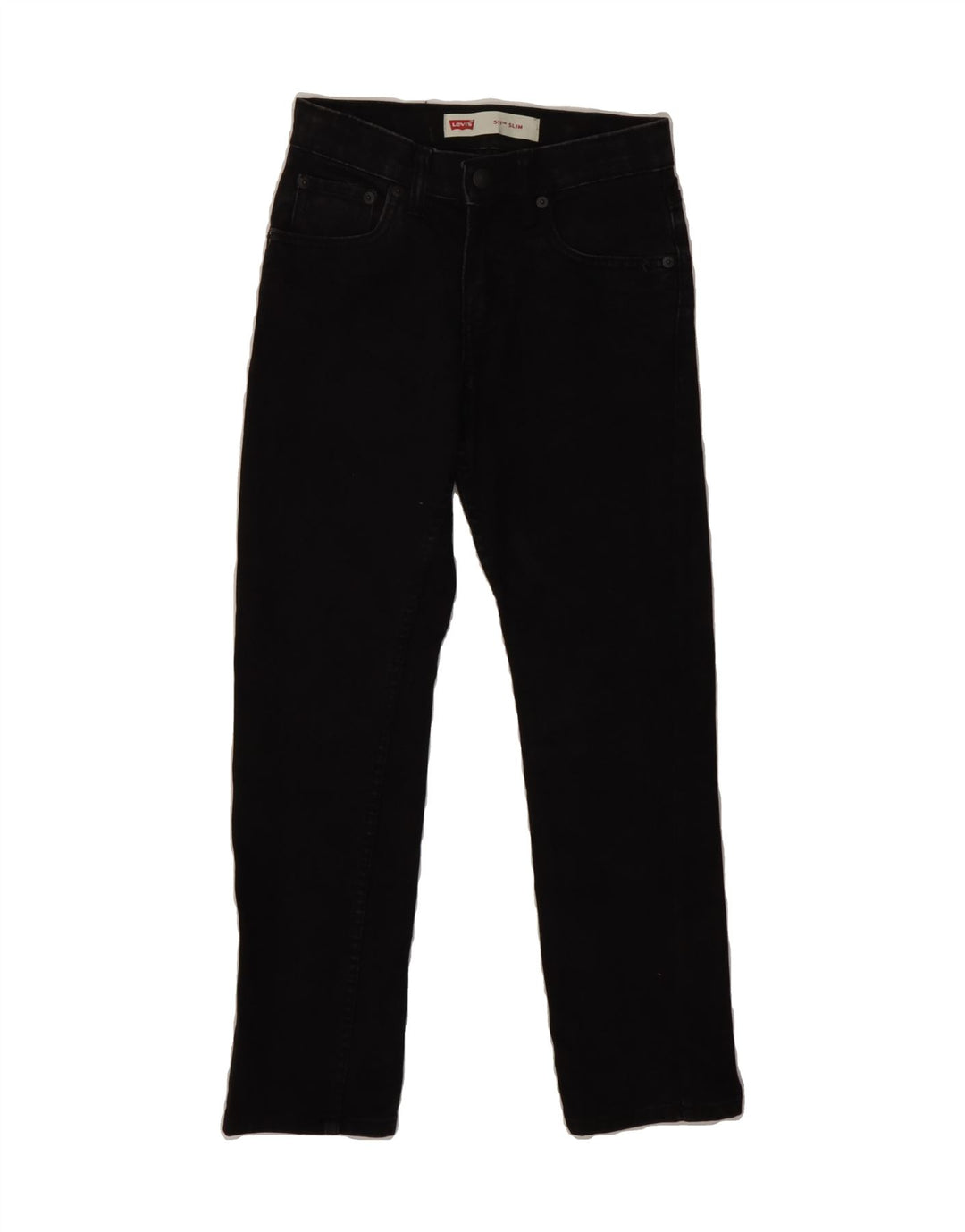 LEVI'S Boys 511 Slim Jeans 9-10 Years W25 L25 Black Cotton Vintage Levi's and Second-Hand Levi's from Messina Hembry 