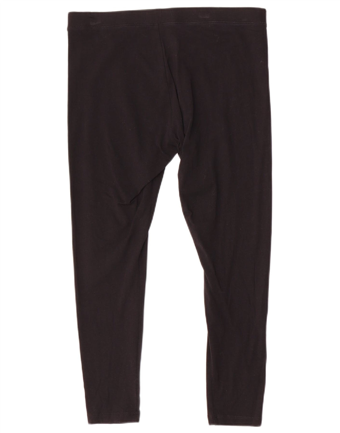Marks & Spencer Womens Leggings UK 14 Large Black Cotton