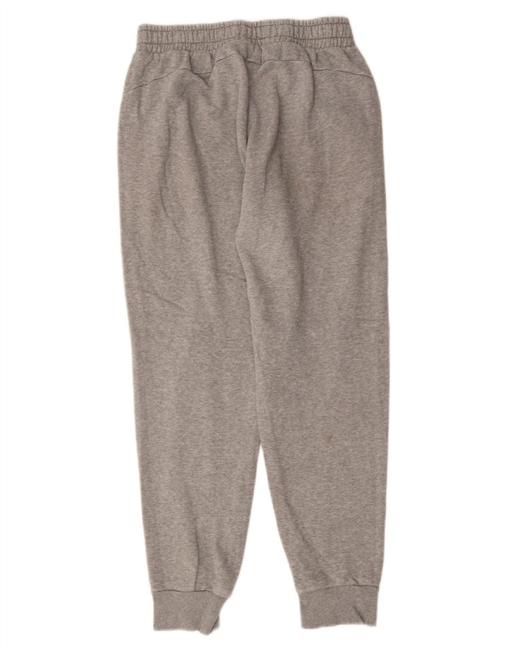 Puma Mens Tracksuit Trousers Joggers Medium  Grey Cotton