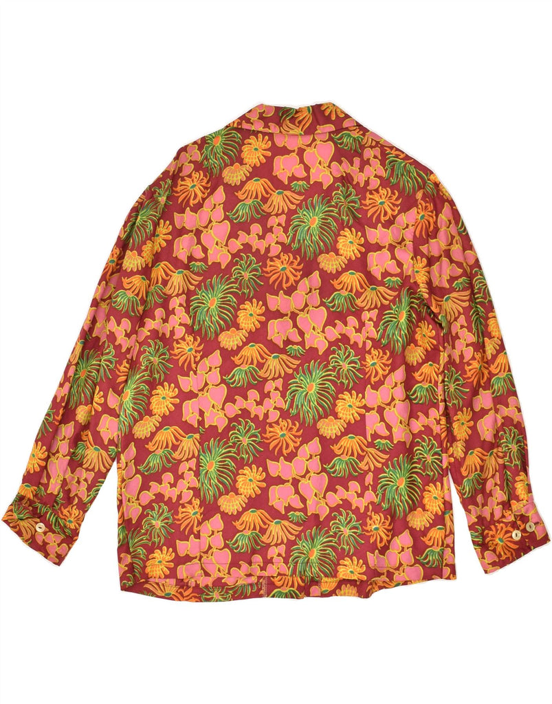 VINTAGE Womens Shirt Blouse UK 16 Large Multicoloured Floral | Vintage Vintage | Thrift | Second-Hand Vintage | Used Clothing | Messina Hembry 