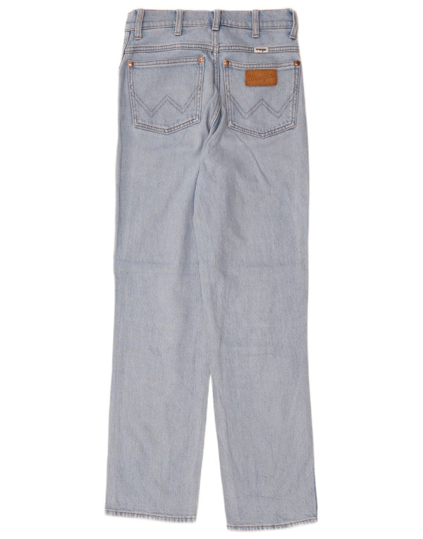 Wrangler Womens Wild West Straight Jeans W25 L27 Blue Cotton