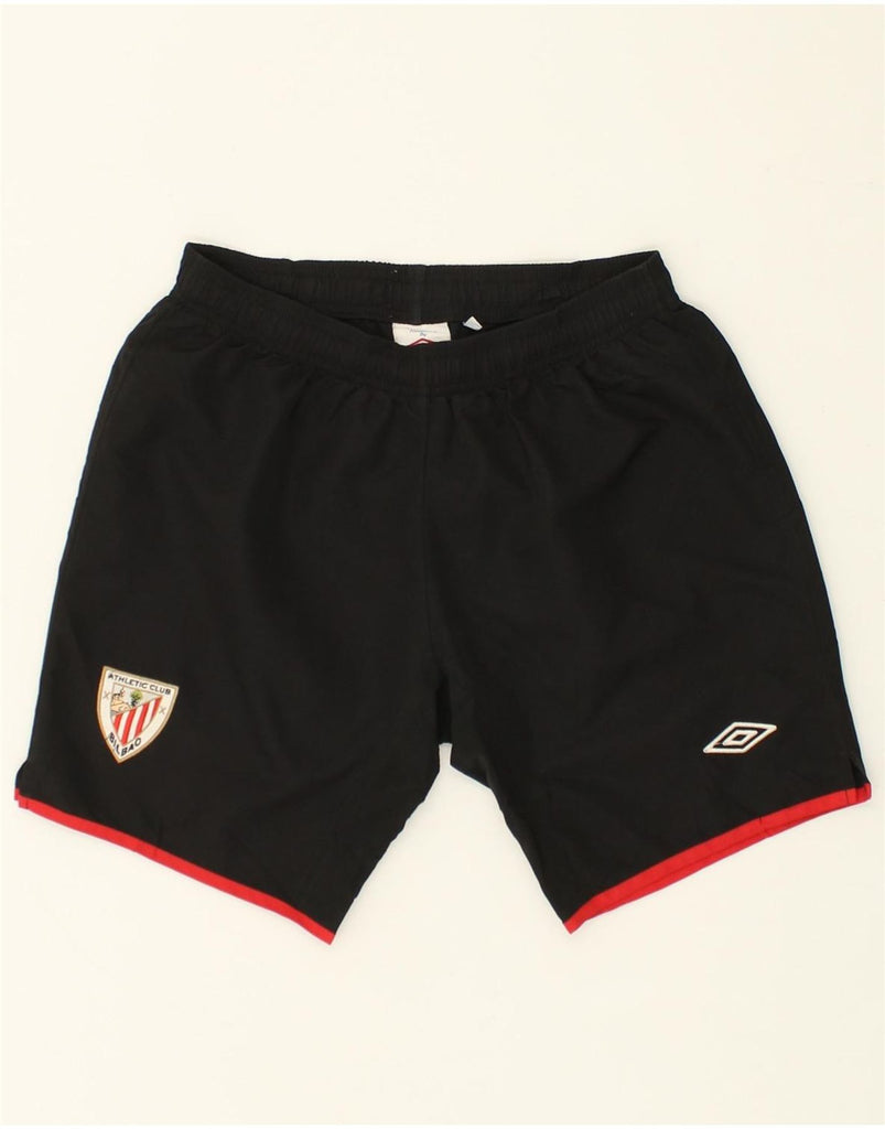 UMBRO Boys Sport Shorts 12-13 Years Black Polyester | Vintage Umbro | Thrift | Second-Hand Umbro | Used Clothing | Messina Hembry 