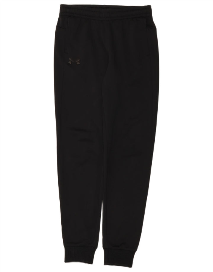 Under Armour Boys Tracksuit Trousers Joggers 11-12 Years Large Black