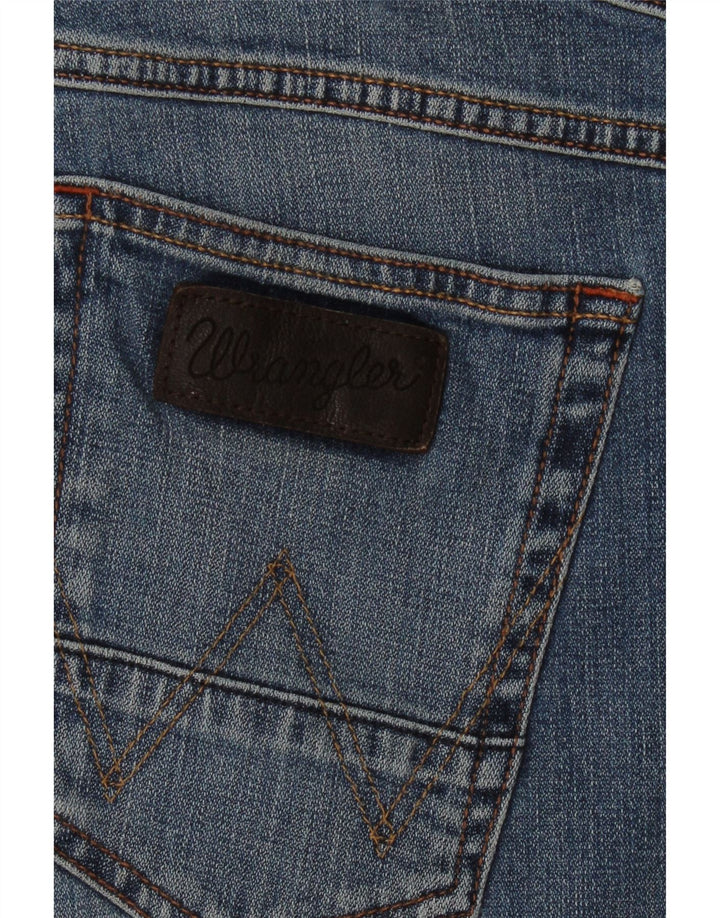 Wrangler Mens Straight Jeans W38 L32 Blue
