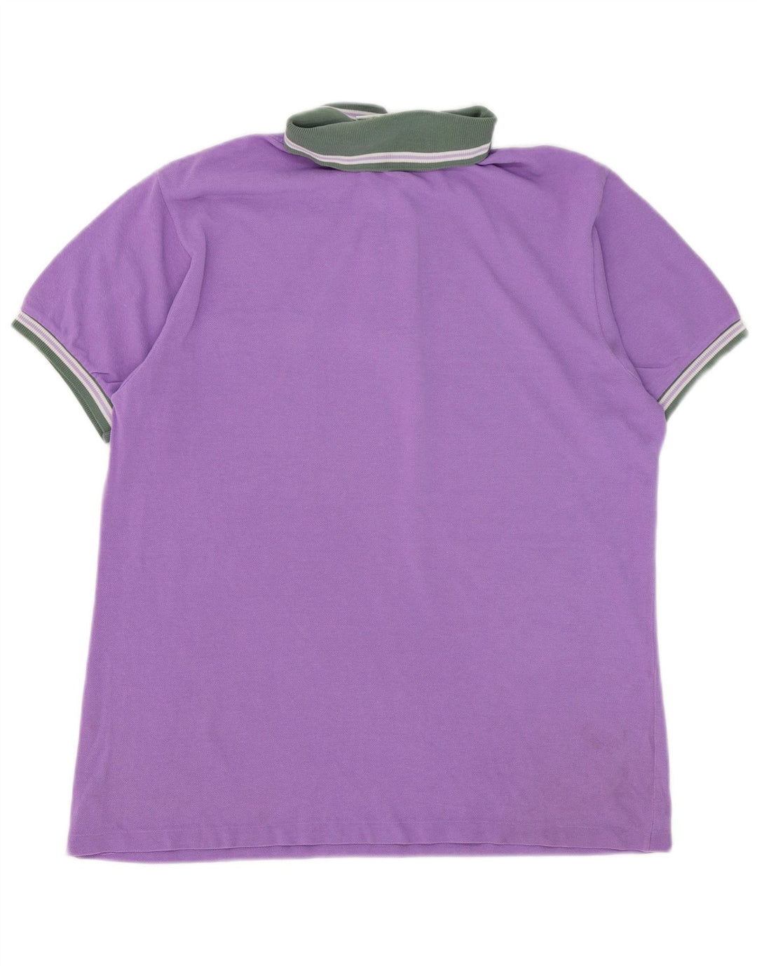 Lacoste Mens Polo Shirt Size 5 Large Purple Cotton