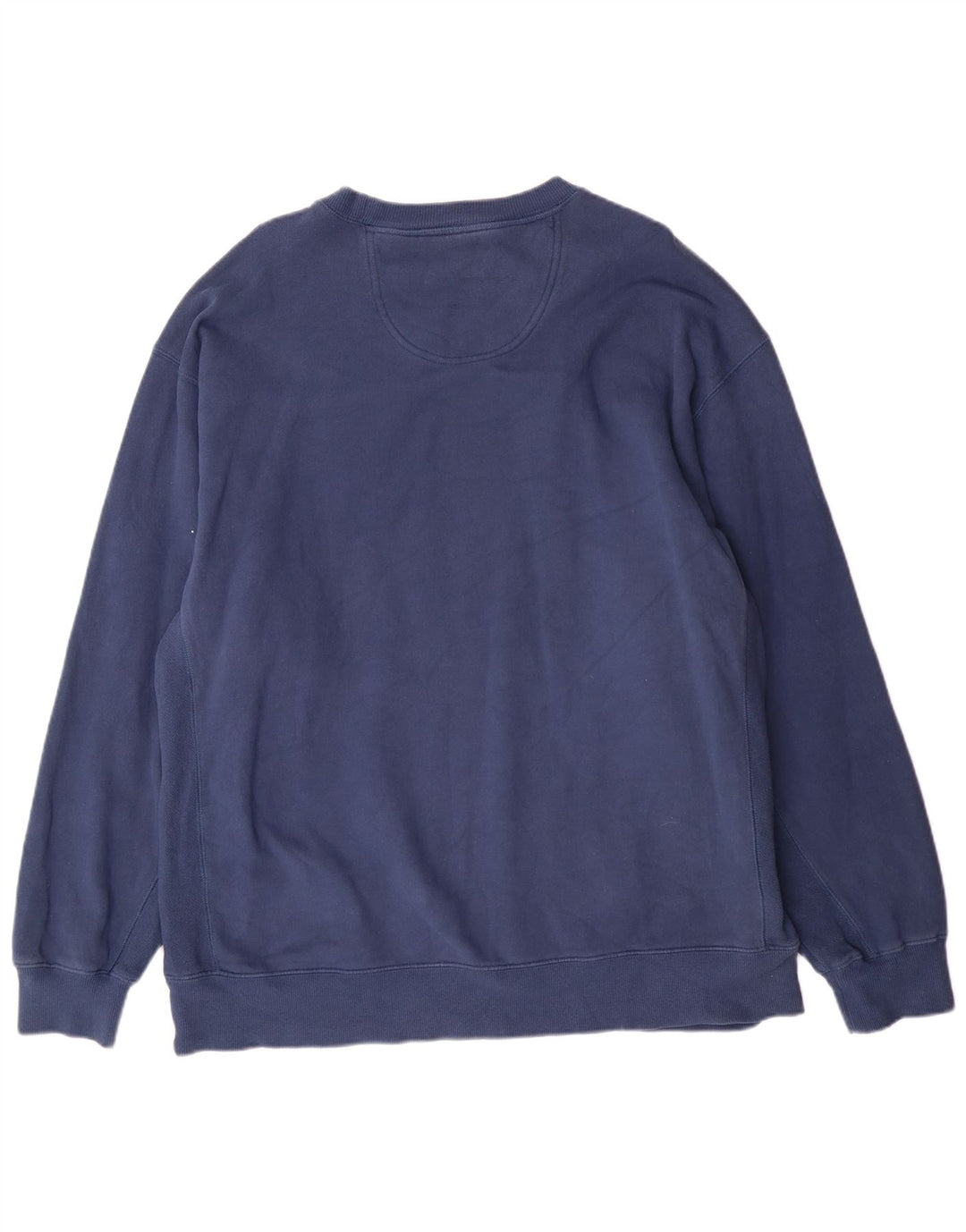 Izod Mens Tall Sweatshirt Jumper XL Navy Blue Cotton