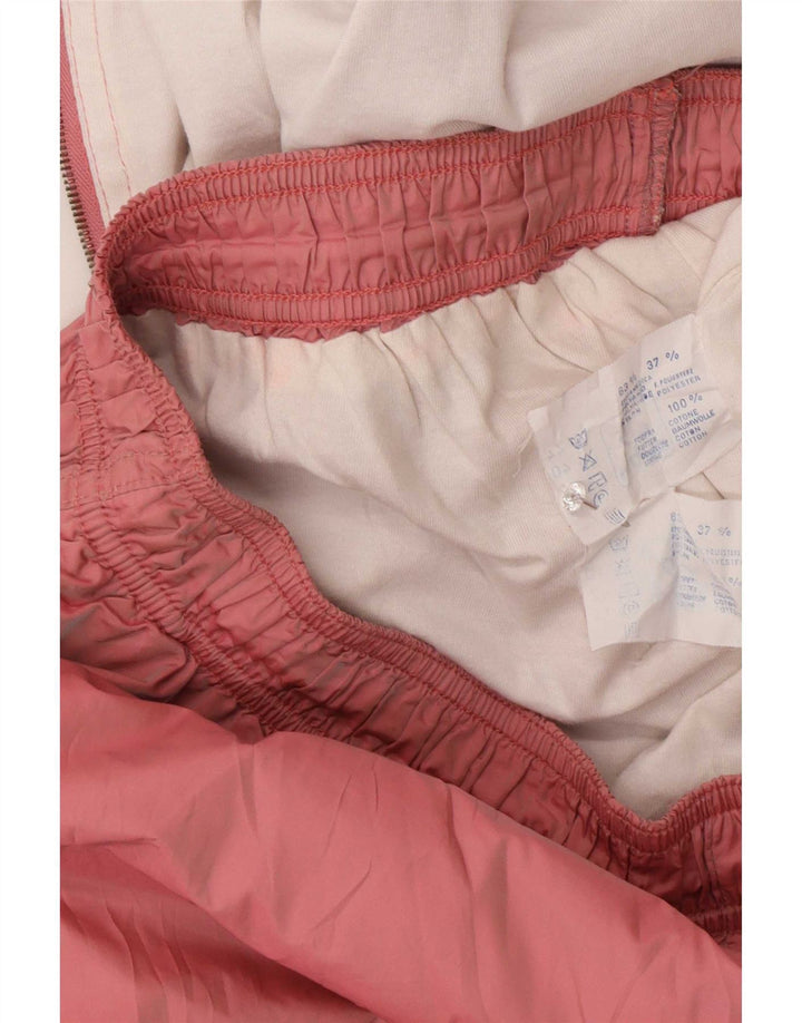 Dubin Womens Full Tracksuit UK 14 Medium Pink Colourblock Polyamide Retro