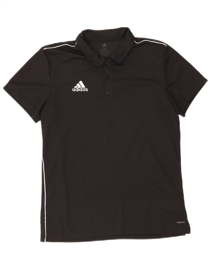 Adidas Mens Climalite Polo Shirt Medium Black Polyester