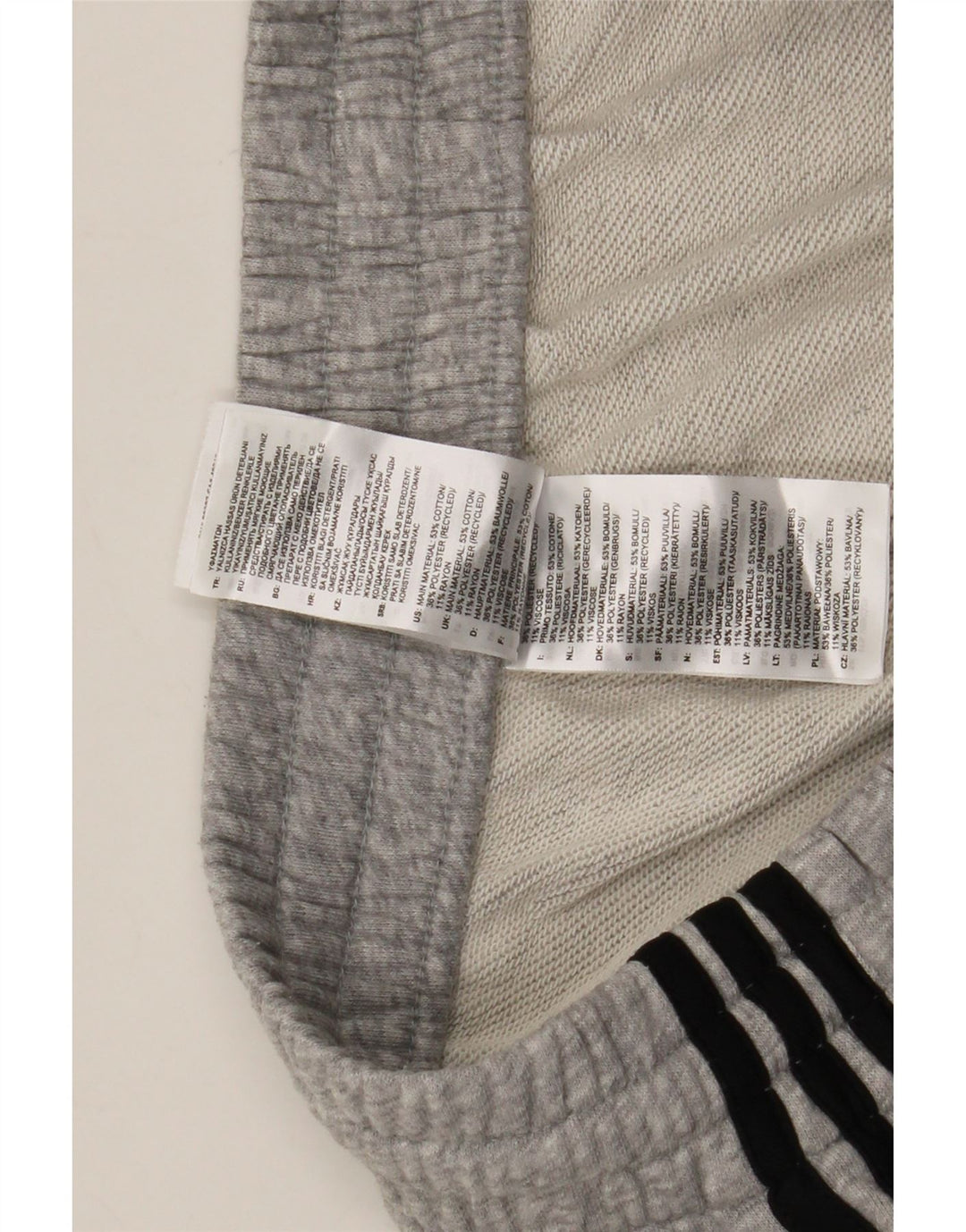 Adidas Mens Sport Shorts Medium Grey Flecked Cotton