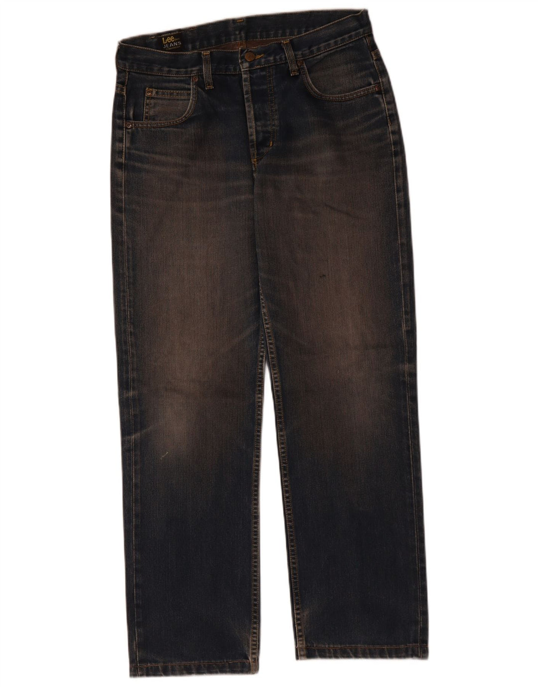 LEE Mens Straight Jeans W30 L30 Blue