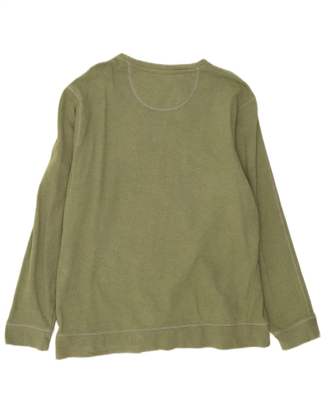 Marks & Spencer Mens Sweatshirt Jumper XL Khaki Cotton
