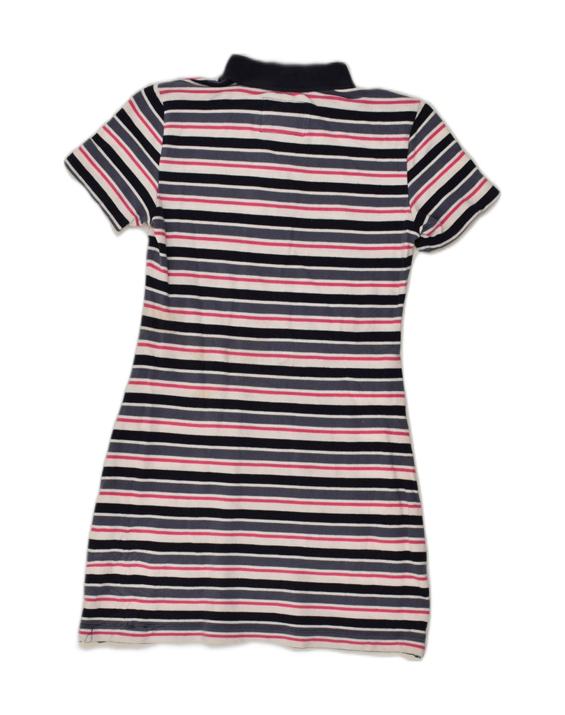 ABERCROMBIE & FITCH Womens Polo Dress UK  6 XS Multicoloured Striped | Vintage Abercrombie & Fitch | Thrift | Second-Hand Abercrombie & Fitch | Used Clothing | Messina Hembry 