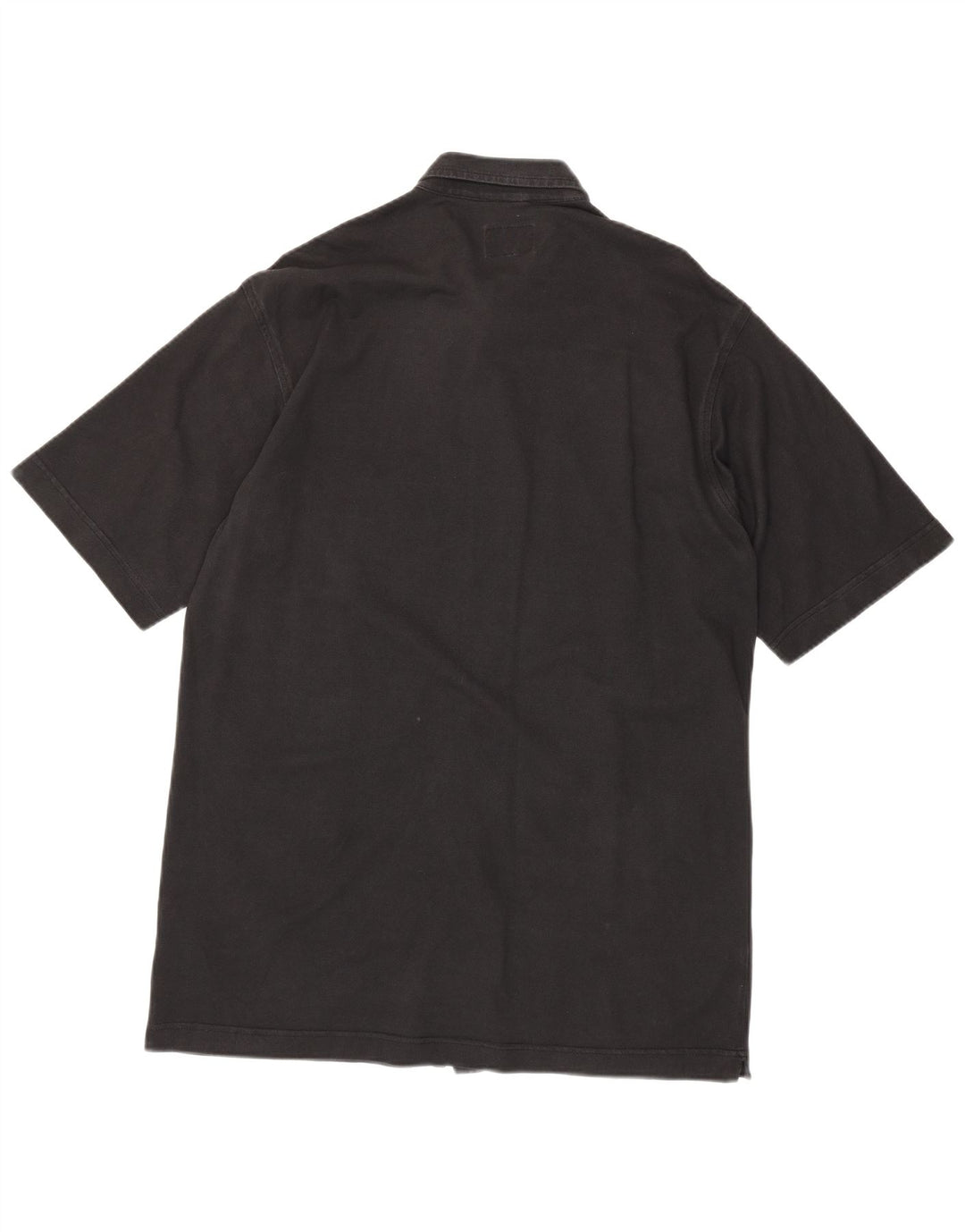 Kappa Mens Short Sleeve Shirt XL Black Cotton