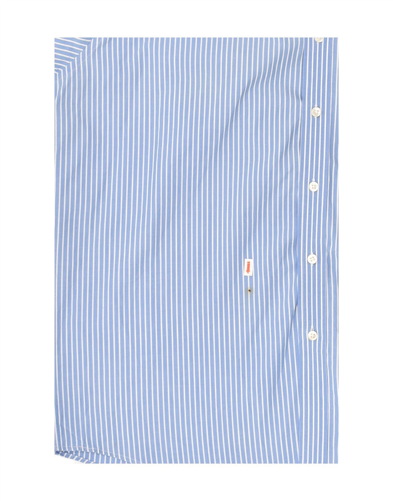 NAUTICA Mens Classic Fit Shirt Size 16 1/2 Large Blue Pinstripe Cotton | Vintage Nautica | Thrift | Second-Hand Nautica | Used Clothing | Messina Hembry 