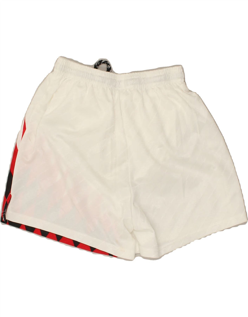 ADIDAS Boys Sport Shorts 13-14 Years White Polyester | Vintage Adidas | Thrift | Second-Hand Adidas | Used Clothing | Messina Hembry 