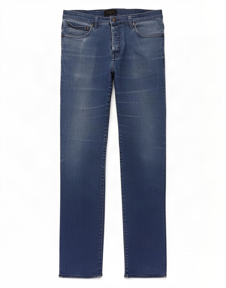 Ted Baker Mens Slim Jeans W36 L33 Blue