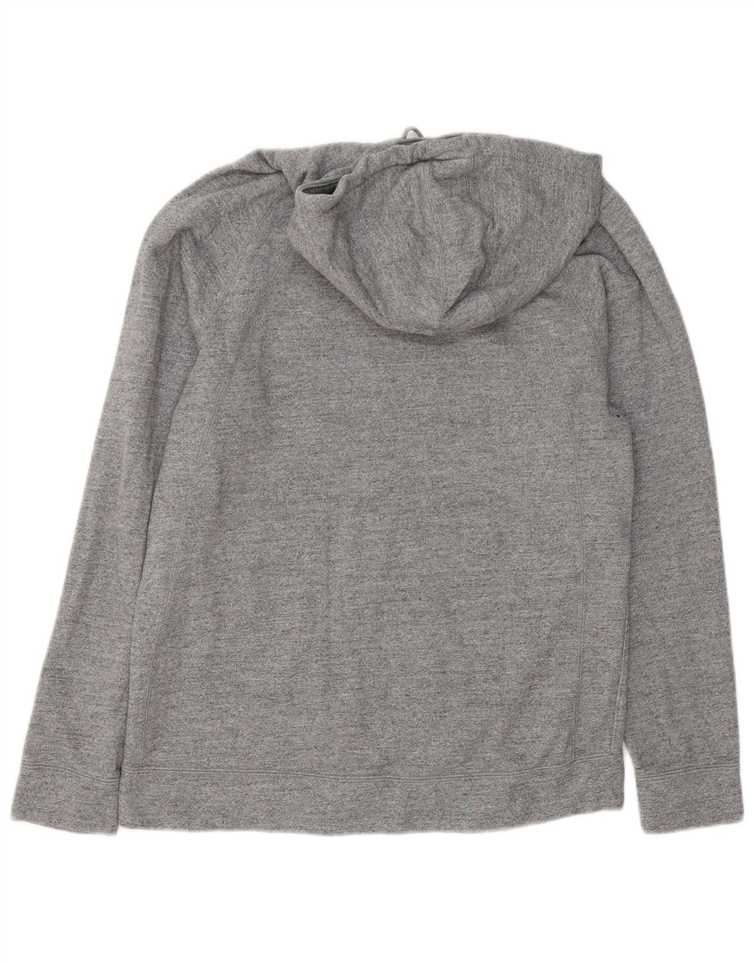 Jordan Mens Hoodie Jumper Large Grey Flecked Cotton