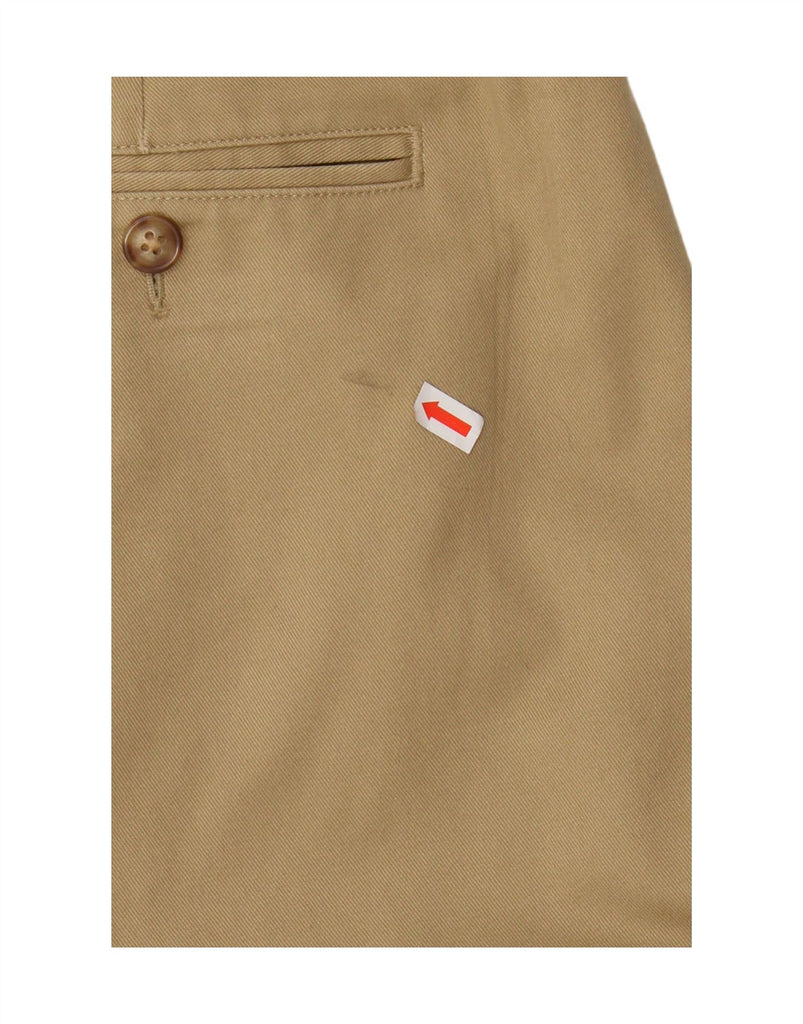 L.L.BEAN Mens Pegged Straight Casual Trousers W42 L34 Khaki Cotton Vintage L.L.Bean and Second-Hand L.L.Bean from Messina Hembry 