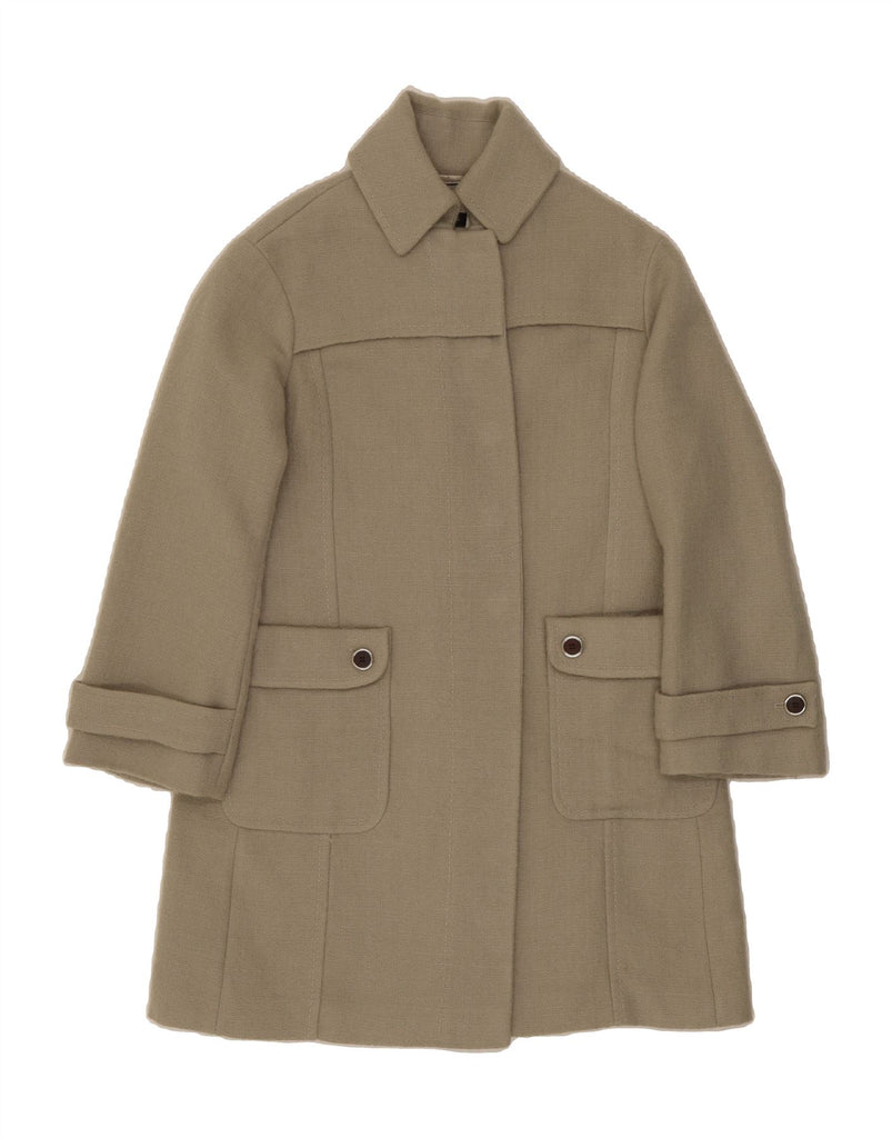 MASSIMO DUTTI Womens Overcoat EU 44 XL Grey Wool Vintage Massimo Dutti and Second-Hand Massimo Dutti from Messina Hembry 