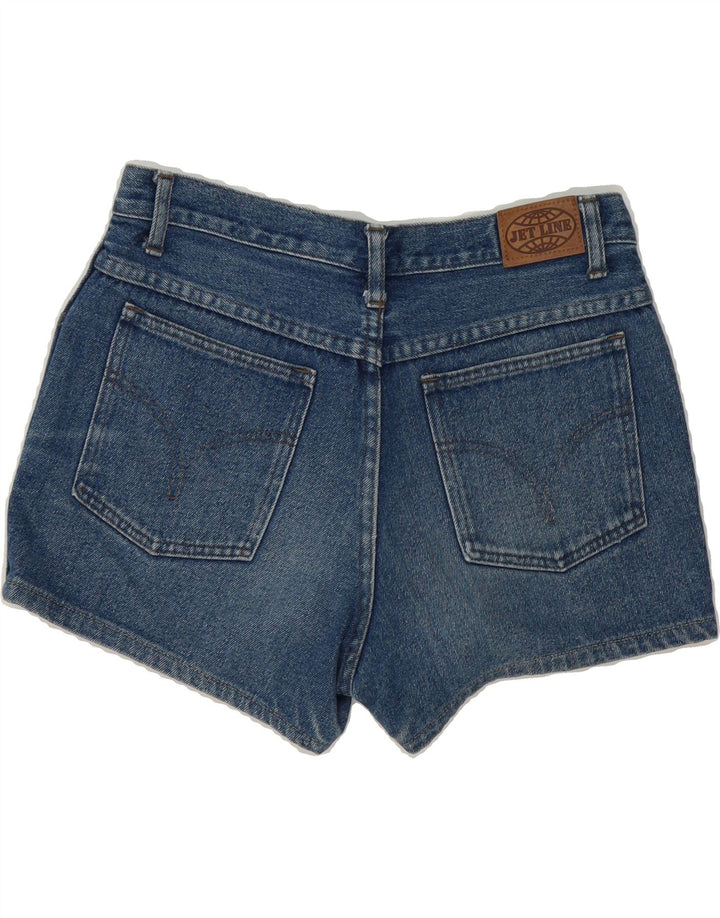 VINTAGE Womens Denim Shorts W33 Large  Navy Blue Cotton Vintage Vintage and Second-Hand Vintage from Messina Hembry 
