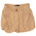 Zara Womens Casual Shorts Large W32 Beige