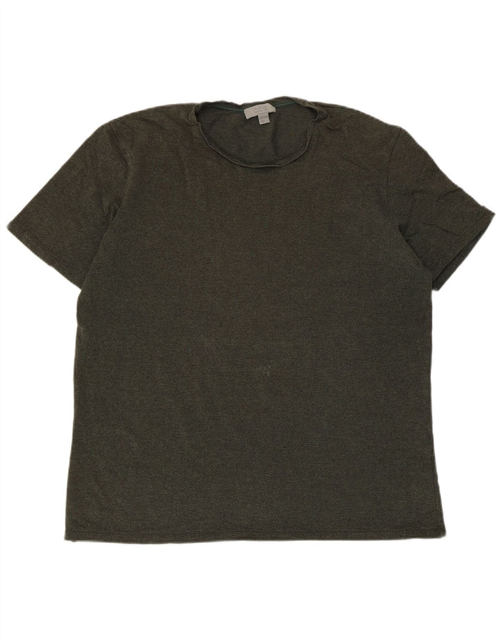 COS Mens T-Shirt Top Large Green
