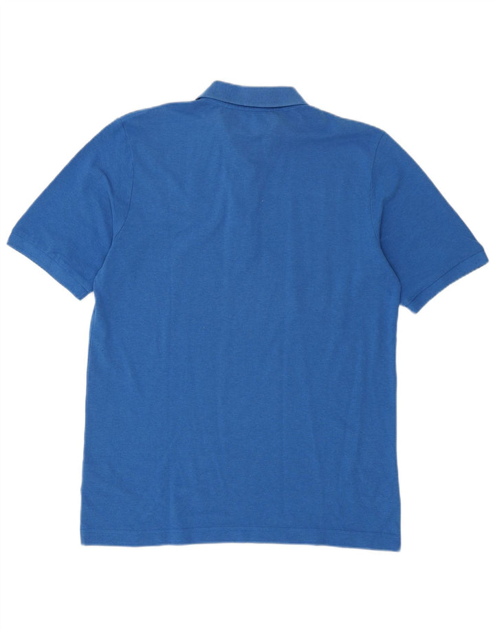 Kappa Mens Polo Shirt Large Blue Cotton