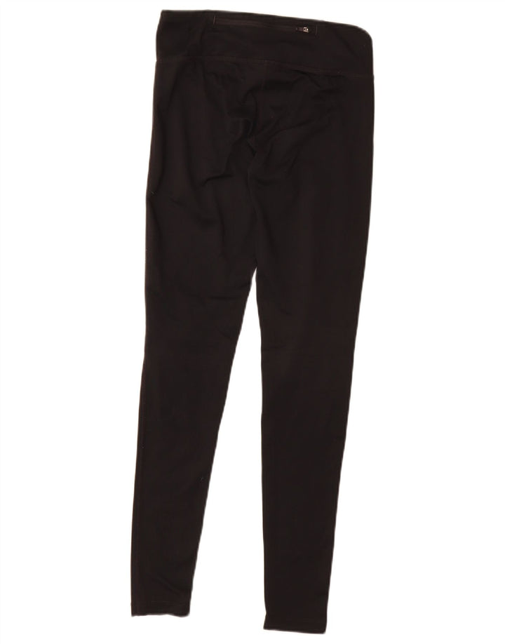 Nike Womens Dri Fit Leggings UK 6 XS Black Polyester