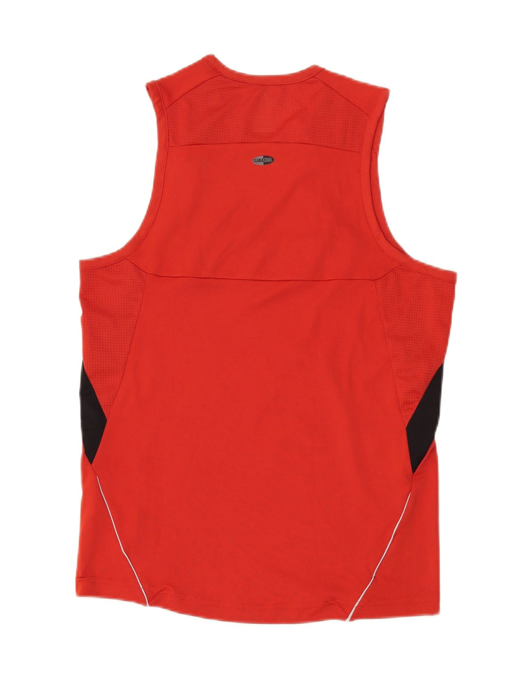 Adidas Mens Vest Top Medium Red Polyester