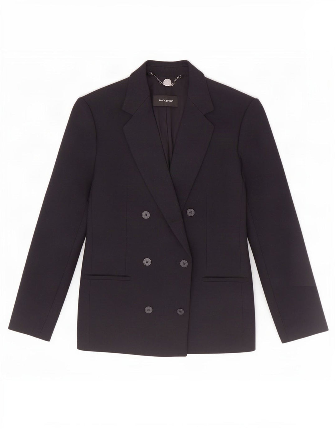 Marks & Spencer Womens Autograph Blazer Jacket UK 8 Small Navy Blue