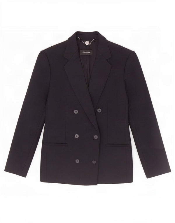 Marks & Spencer Womens Autograph Blazer Jacket UK 8 Small Navy Blue