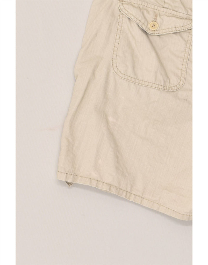 TOMMY HILFIGER Womens Chino Shorts US 10 Large W34  Beige Cotton | Vintage Tommy Hilfiger | Thrift | Second-Hand Tommy Hilfiger | Used Clothing | Messina Hembry 