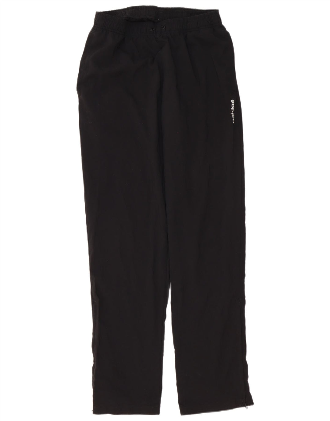Adidas Mens Tracksuit Trousers Medium Black Polyester