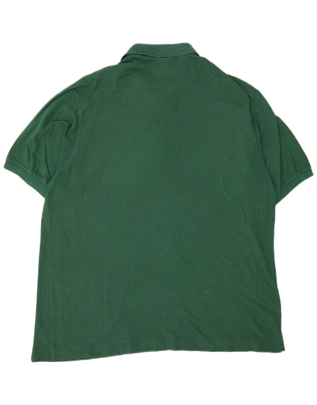 LACOSTE Mens Polo Shirt Size 8 3XL Green Cotton