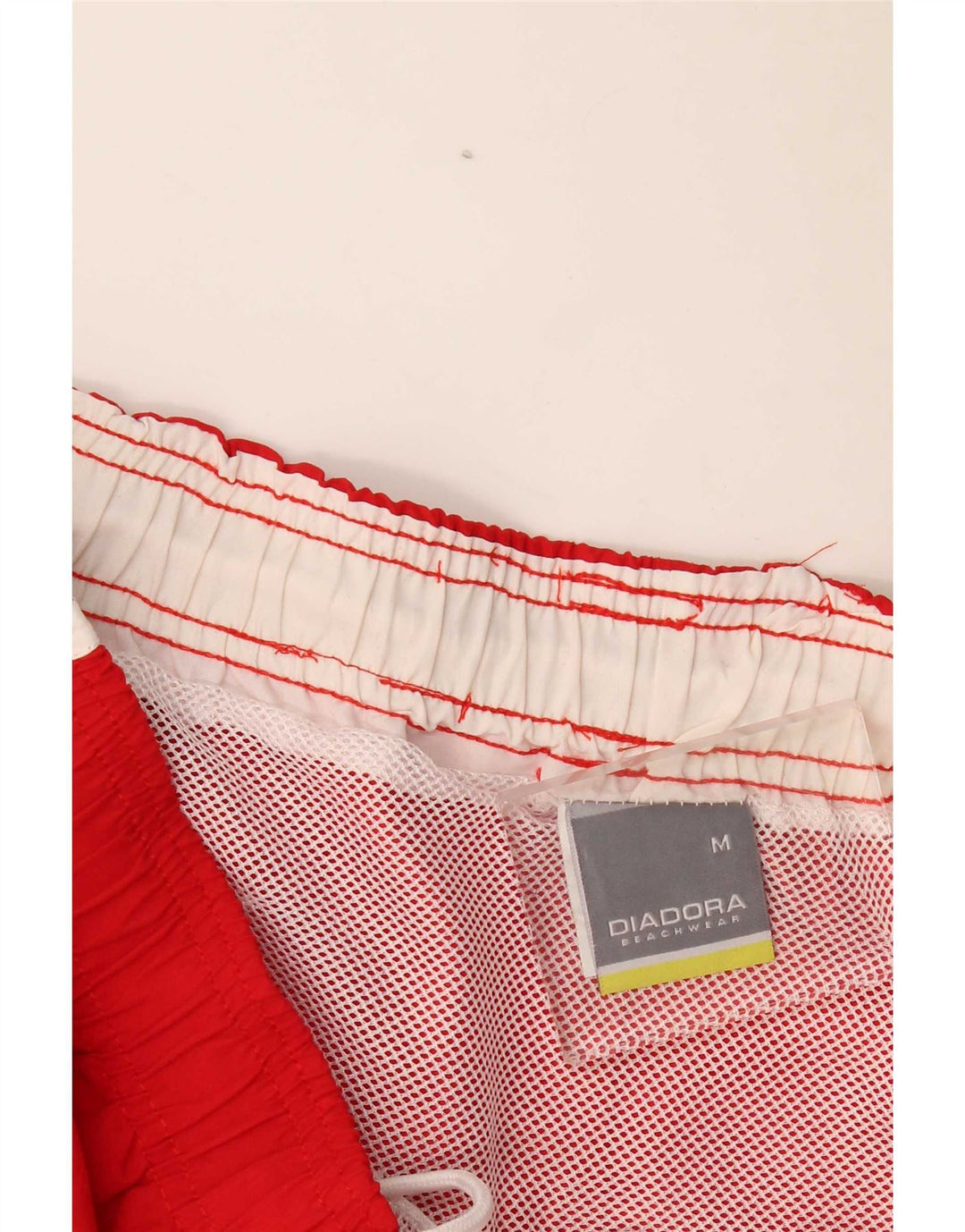 Diadora Mens Swimming Shorts Medium  Red Polyester