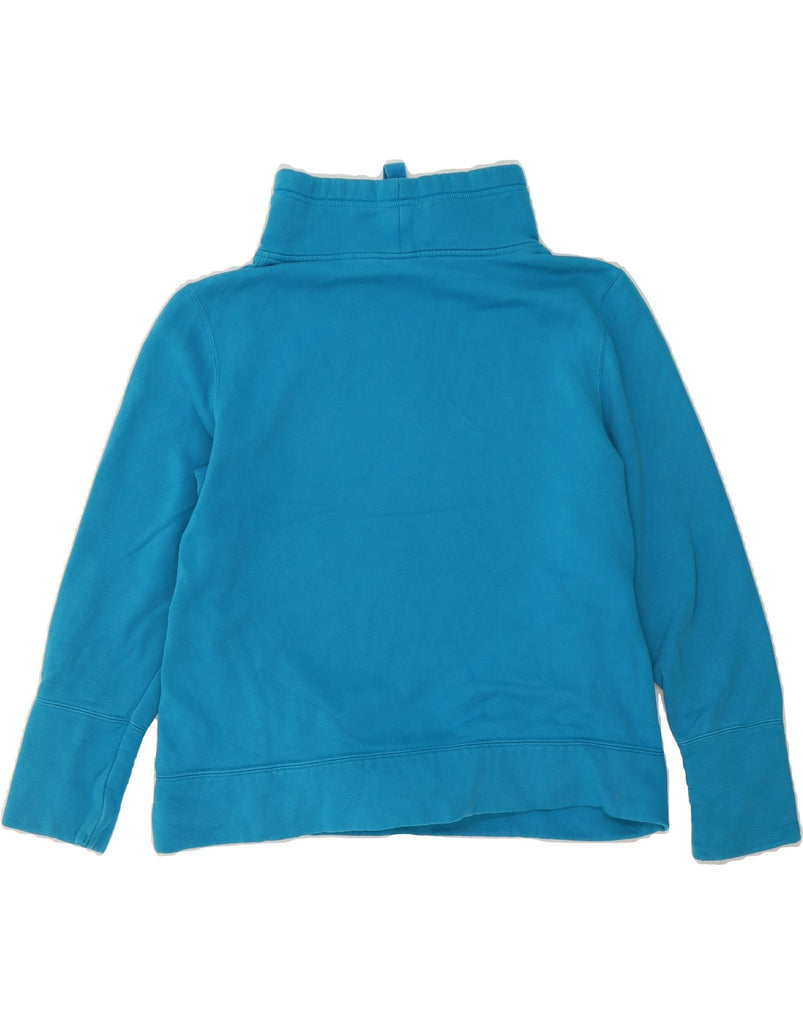 PUMA Womens Graphic Sweatshirt Jumper UK 16 Large Blue Cotton Vintage Puma and Second-Hand Puma from Messina Hembry 