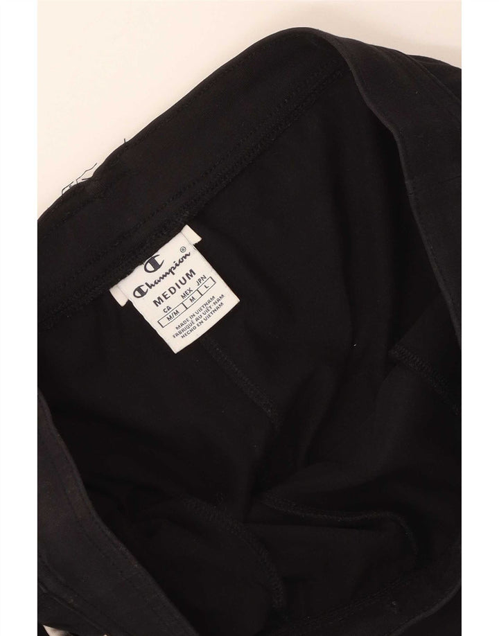 Champion Womens Tracksuit Trousers UK 14 Medium Black
