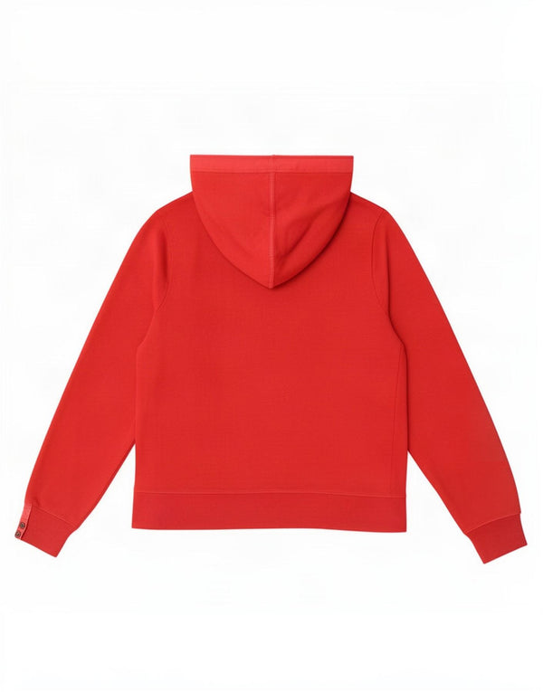 Champion Mens Graphic Zip Hoodie Sweater XL Red Cotton