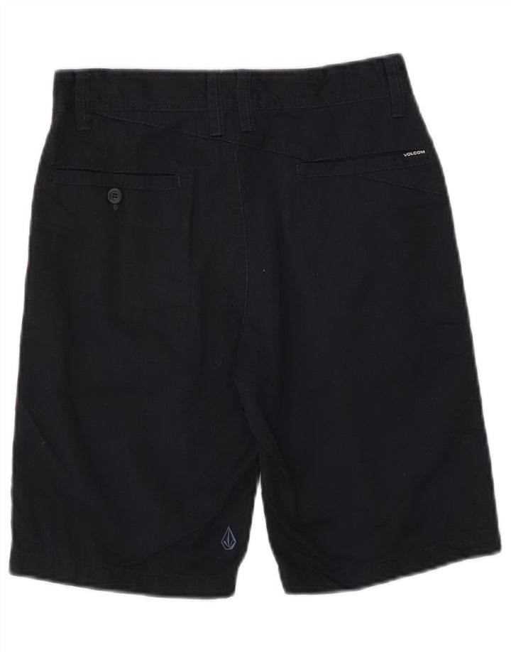 VOLCOM Boys Chino Shorts 13-14 Years W27  Navy Blue