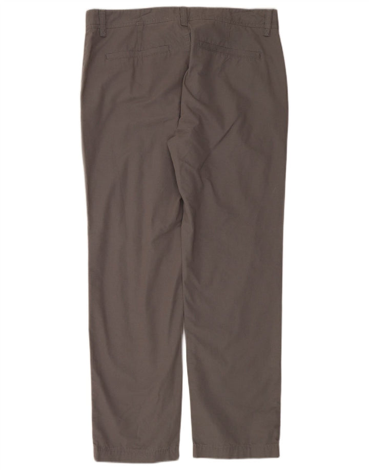 FAT FACE Mens Straight Chino Trousers W36 L31 Grey Cotton