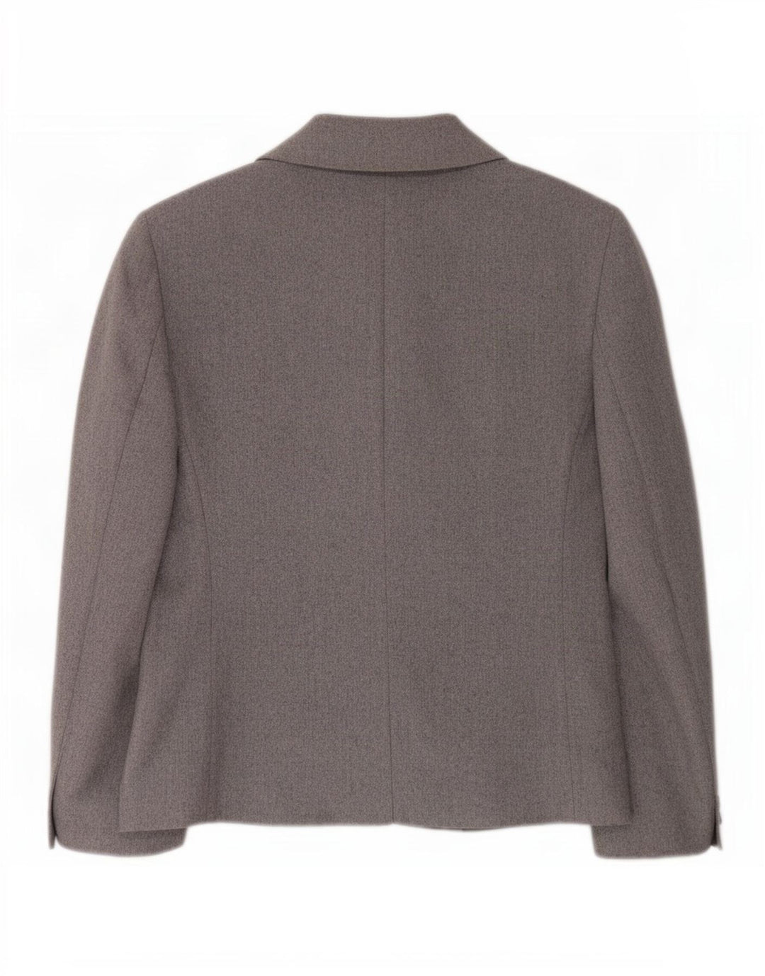 St Michael Womens 1 Button Blazer Jacket UK 14 Large Grey Wool