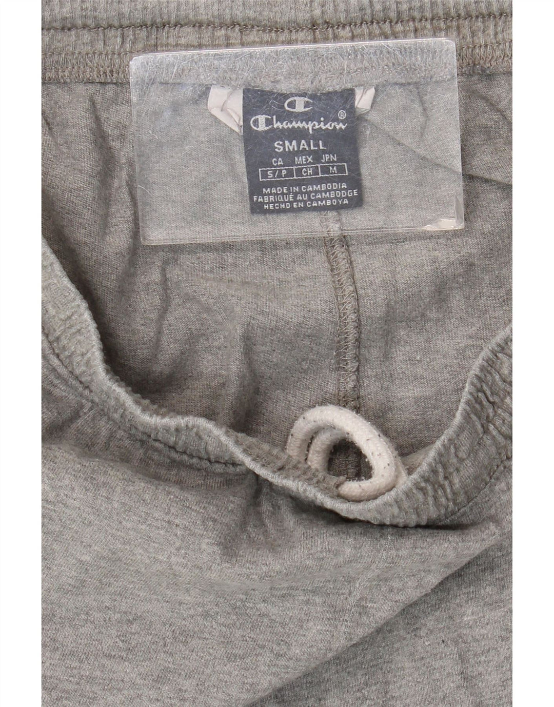 Champion Mens Tracksuit Trousers Joggers Small Grey