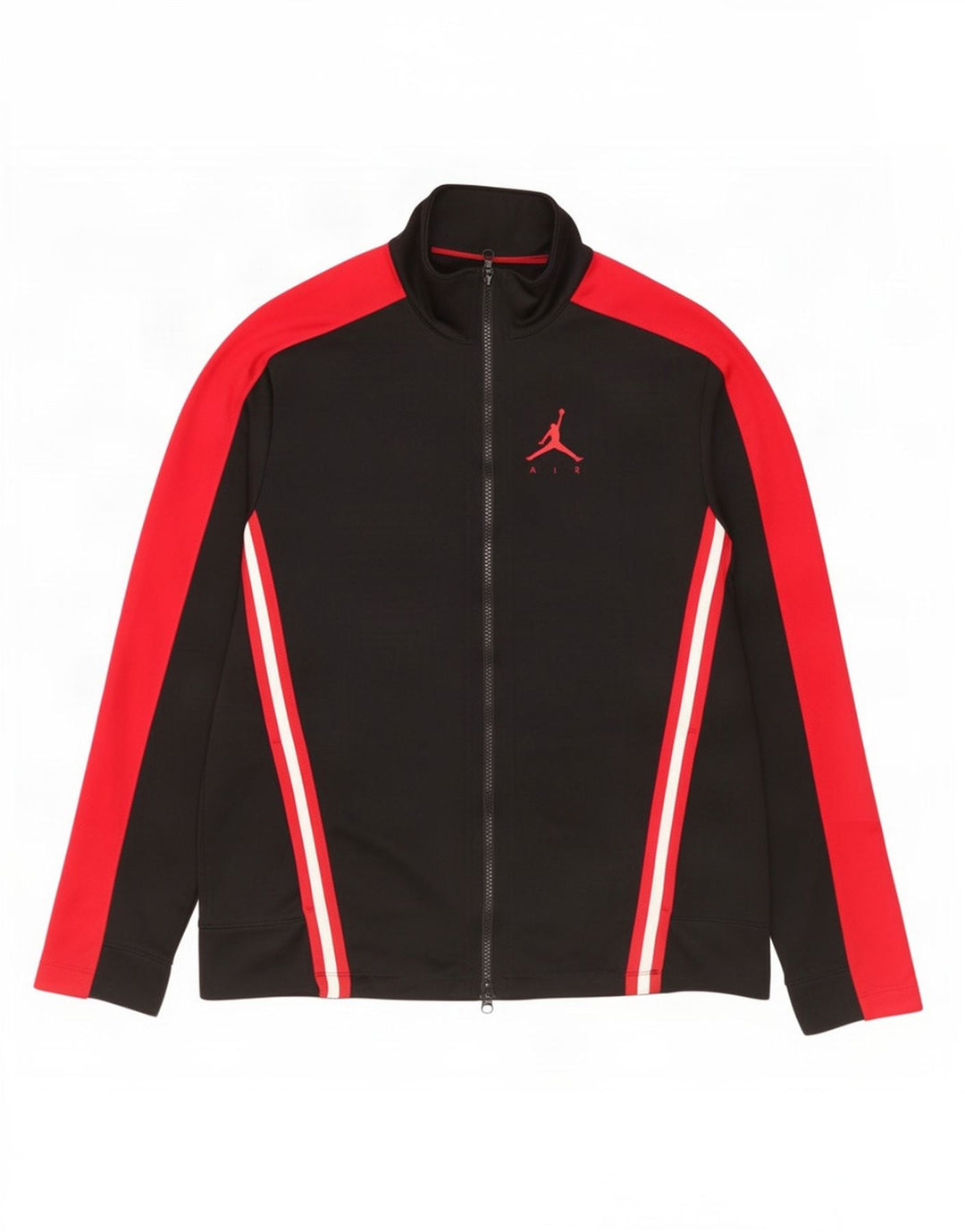 Jordan Mens Tracksuit Top Jacket Large Black Colourblock Polyester